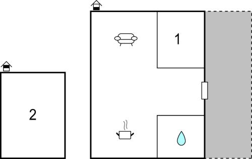 Floor plans, Amazing Home In Syssleback With Wifi in Syssleback
