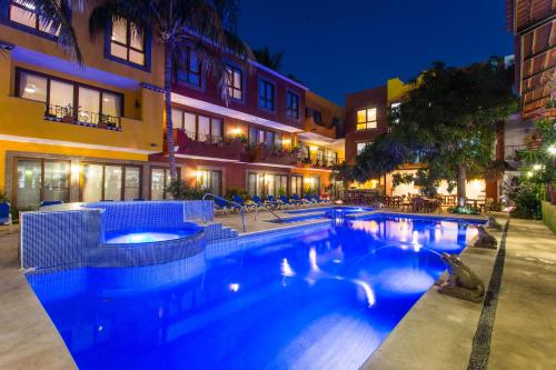 Exterior view of Casa Loteria Sayulita - Family Boutique Hotel with Spacious Full Kitchen Suites, Restaurant, Rooftop