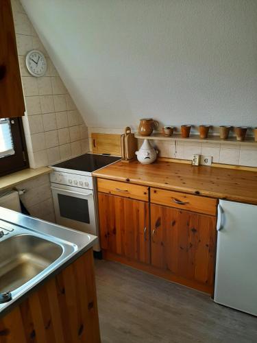 廚房, Ferienhaus Kerstin in 林多