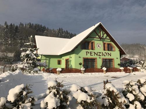 Vista exterior, Penzion K in Rudnik