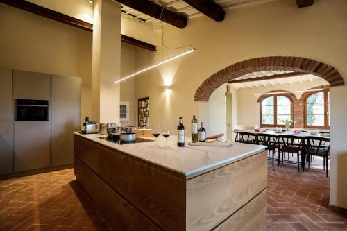 кухня, Castello La Leccia in Кастелліні в К'янті