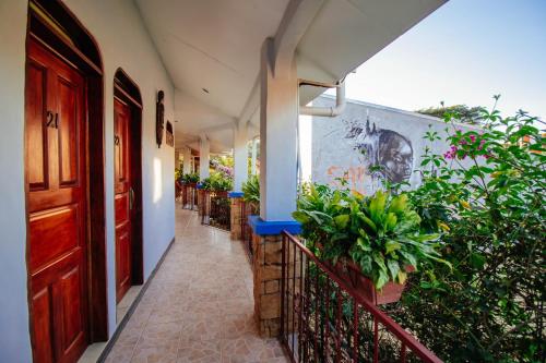 Entrance, Hotel Giada in Samara