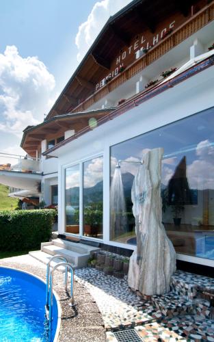 Iekārtas, Hotel Talhof Garni&more in Wangle bei Reutte in Holz