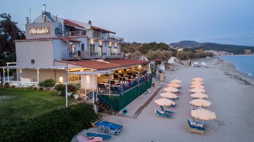 Exterior view, Stelakis Beach in Thassos