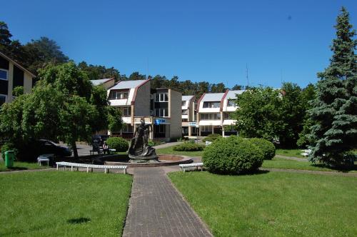 A szálláshely kívülről, Vila Kastytis in Neringa