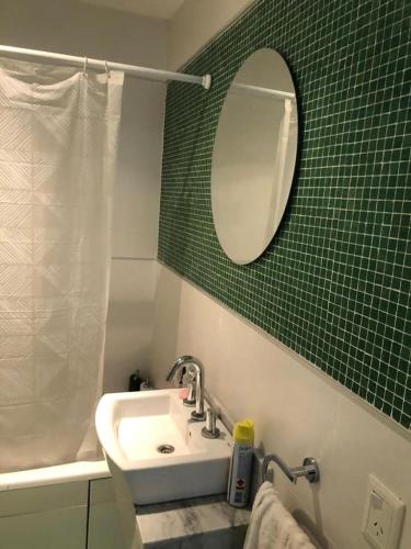 Banheiro, Departamento de 2 ambientes luminoso in Cidade de Mar Del Plata 