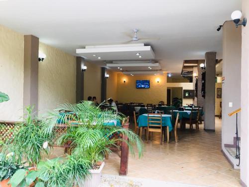ห้องอาหาร, Hotel Casa Esmeralda in ซามารา