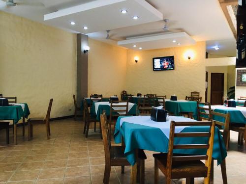 ห้องอาหาร, Hotel Casa Esmeralda in ซามารา