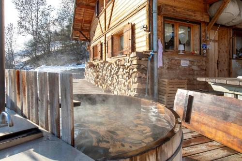 Erkély/terasz, Chalet Dreamtime in Les Villards-sur-Thones (Rhone-Alpes)