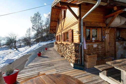 Kilátás, Chalet Dreamtime in Les Villards-sur-Thones (Rhone-Alpes)