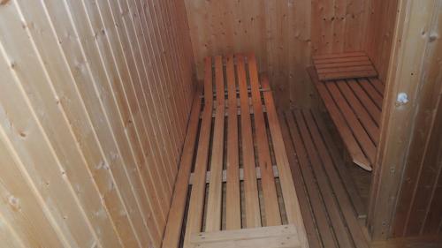 Saun, Ferienwohnung Blockhaus Juka in Vinningen