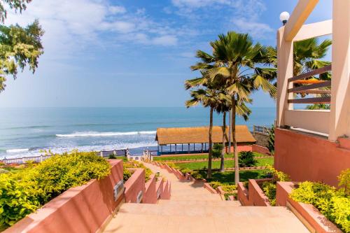 陽台/露台, 熱帶花園酒店 (Tropic Garden Hotel) in 丹尼斯角