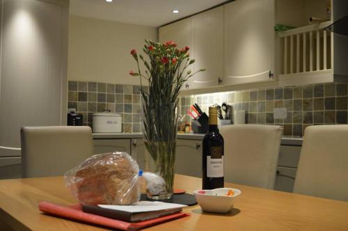 kuhinja, Red Dragon Cottages nr Mt Snowdon in Plas Gwynant