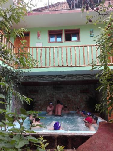 Swimming pool, Spa Posada 4 Esquinas in Susacon