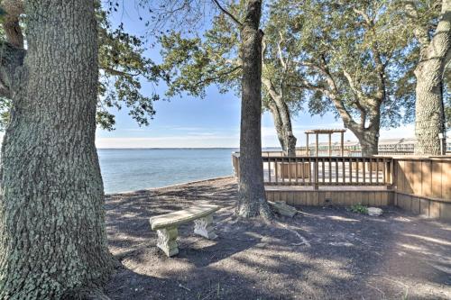 Resort-Style Lake Conroe Retreat with Balcony and View