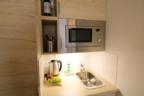 köök, Petul Apart Hotel An'ne 40 in Bochum