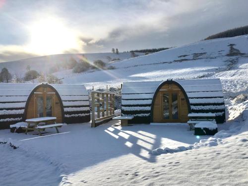 Isla Pod, Kilry eco pods in Bridge of Craigisla