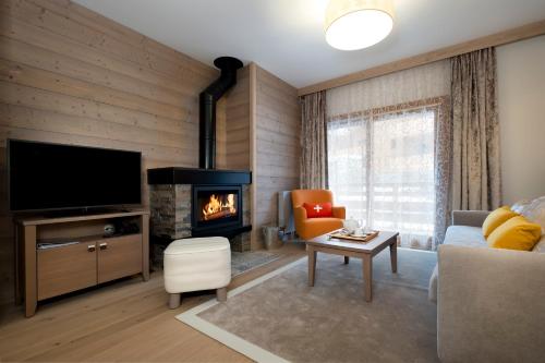 Two-Bedroom Apartment with Fireplace and Sauna (6 People)