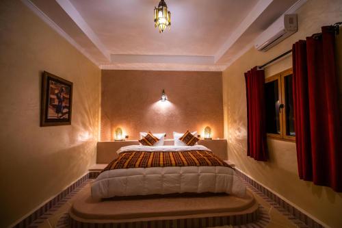 침대, Riad Les jardins de Merzouga in 메르주가