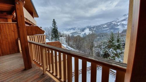 Appartement neuf avec terrasse sur Praloup 1600