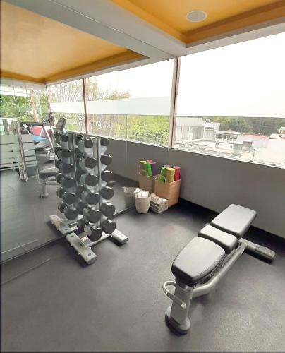 fitness centrum, Residence L´ Heritage Aristoteles 225 by BlueBay in Chapultepec-Polanco 
