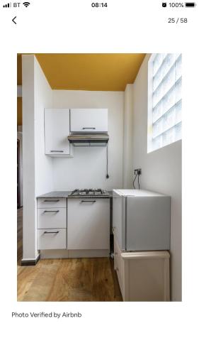 Kitchen, Amaze Residence luxury 2 bedroom apartment 4 in Boralesgamuwa