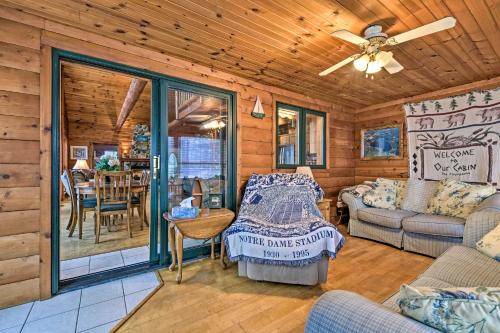 Lakefront Cabin with Dock 6 Mi to Swiss Valley - image 13