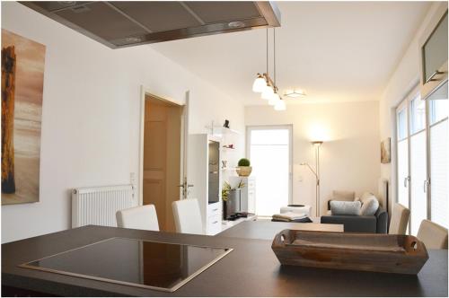 מטבח, Apartments Boardinghaus Norderney in נורדרנאי