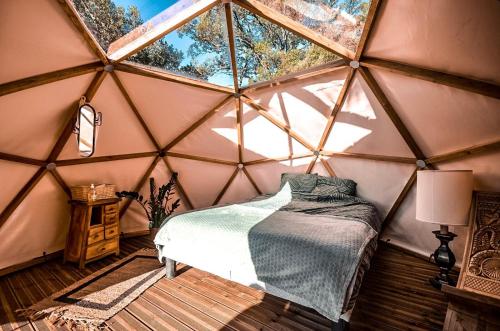 Camping sous les étoiles gîte à louer Rustrel