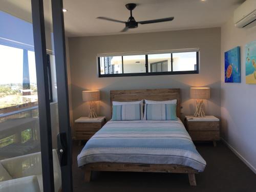 位于穆鲁拉巴的2卧室独栋房屋-125平方米|带2个独立浴室 (BEACH upmarket luxury 2B2B unit OCEAN VIEW Buddina) in 阳光海岸