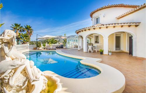 Three-Bedroom Holiday Home in Muntanya de la Sella gîte à louer Muntanya la Sella