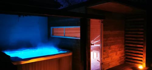 Sauna, SunsetT+T residence in Hidasnémeti
