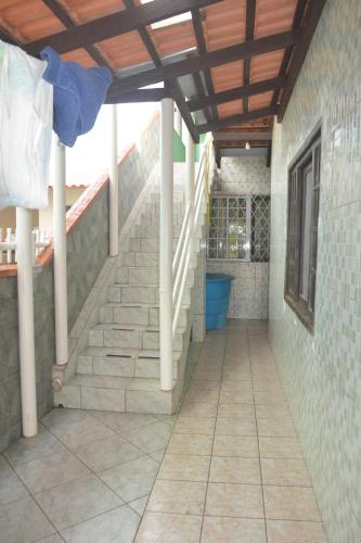 Balcony/terrace, Casa confortavel na praia in Do Ubatuba