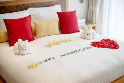 1 double bed