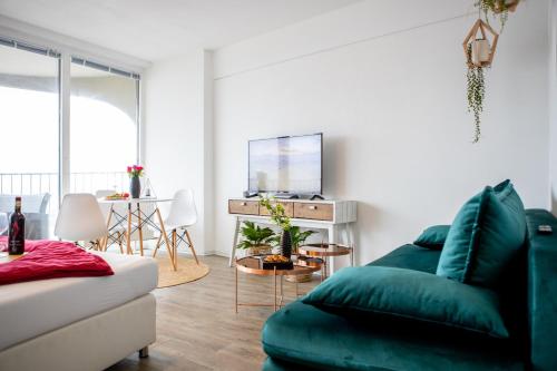 Modernes Apartment mit tollem Blick uber die Stadt 2.5km von Göggingen entfernt