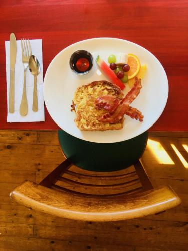 Ételek és italok, Auberge Café Acadien (Auberge Cafe Acadien) in Bonaventure (Québec)