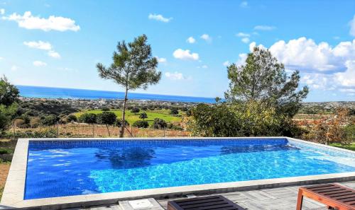 Villa Gavriel - Peyia Villa With Breathtaking Sea View, Peyia Villa With Private Pool, Secluded, Huge Outdoor Space, Mountain Views