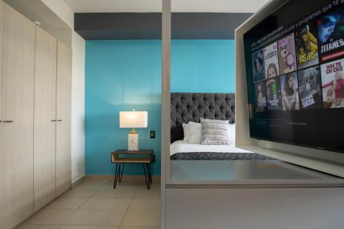 Downtown Boutique Apartment with view to the park 805 in Mexico City, Mexico