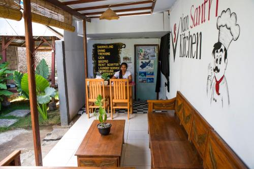 佩母德蘭范桑特里公寓 Van Santri Homestay Pemuteran