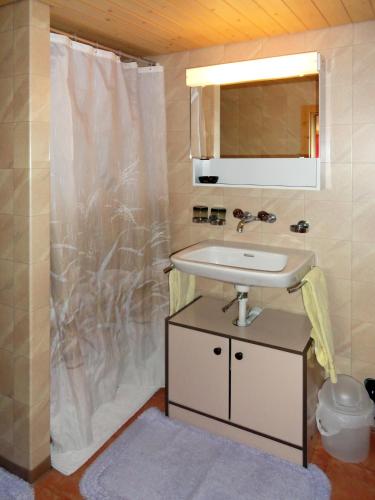 浴室, 綠林度假屋 (Ferienwohnung im Grunen) in 格林德瓦郊區