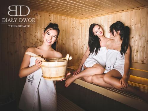 Sauna, Biały Dwór (Bialy Dwor) in Laszkow