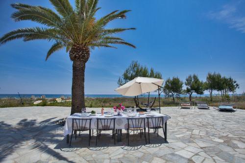 Villa d'architecte pieds dans l'eau 800m parc Galea gîte à louer Figareto