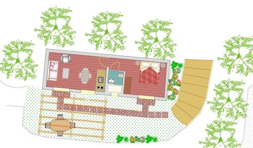 Agriturismo Renello Room Type - One-Bedroom Apartment with Garden View