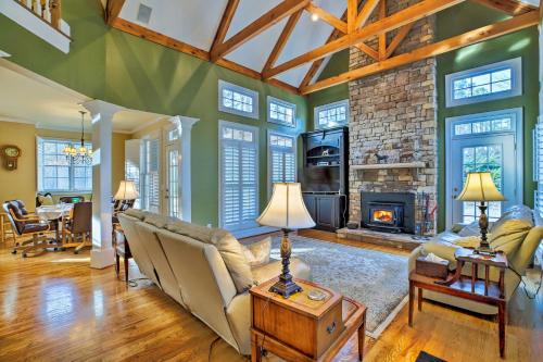 Secluded Acworth Mansion with Pool and Game Room! in Other