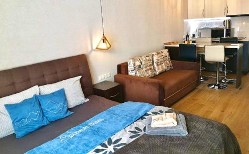 1 queen bed, 1 sofa bed