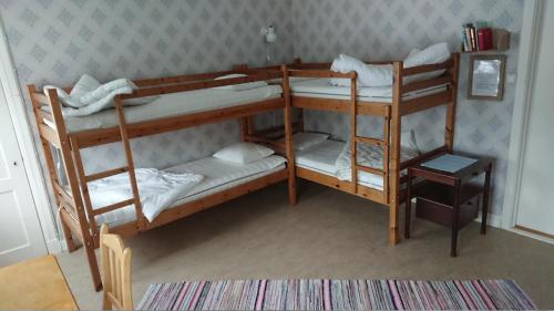 3 bunk beds
