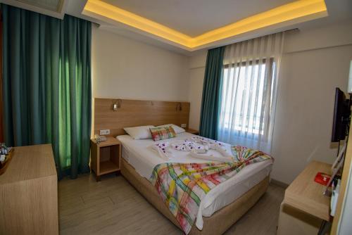1 double bed