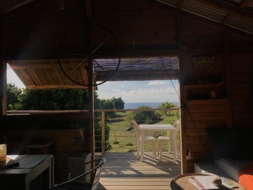 Bungalow de charme vue mer in Capesterre-de-Marie-Galante