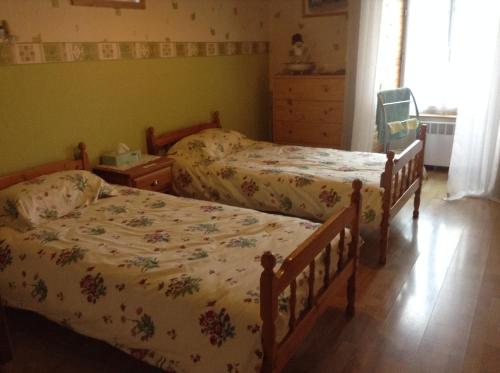 2 twin beds