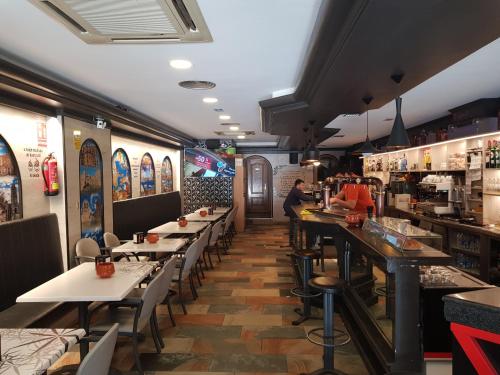 餐廳, Pension Orois in 莫爾德斯